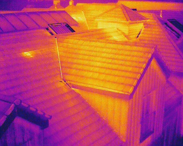 Thermal Imaging Roof Survey Image Scarborough